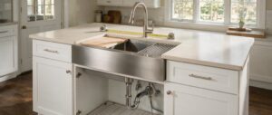 Workstation Kitchen Sinks for a realistic Huntingdon Valley property