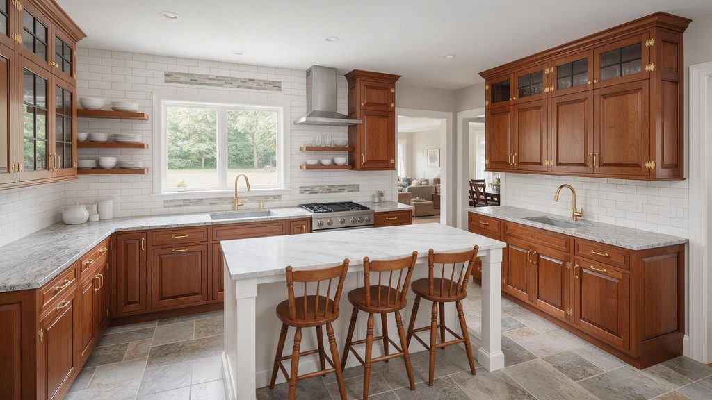 Upscale Transitional Kitchen Remodels in Bucks County